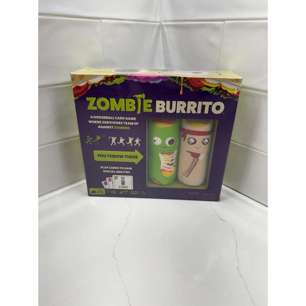Zombie Burrito Dodgeball Card Game